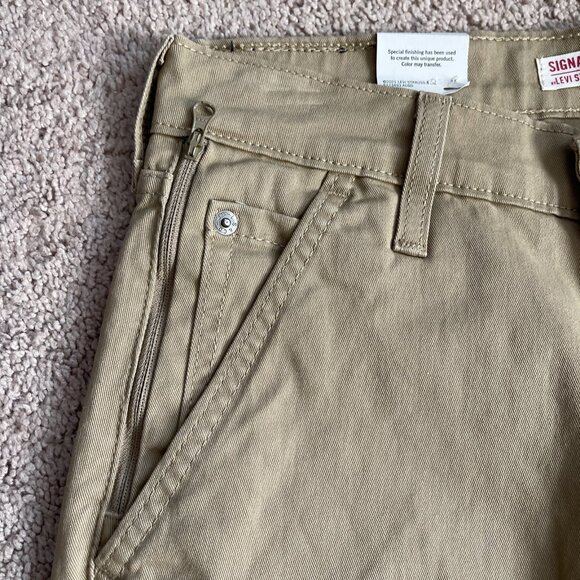 Signature X Levi Strauss NEW NWT Mens 29x30 Athletic Hybrid Chino Pants Stretch - Picture 4 of 7